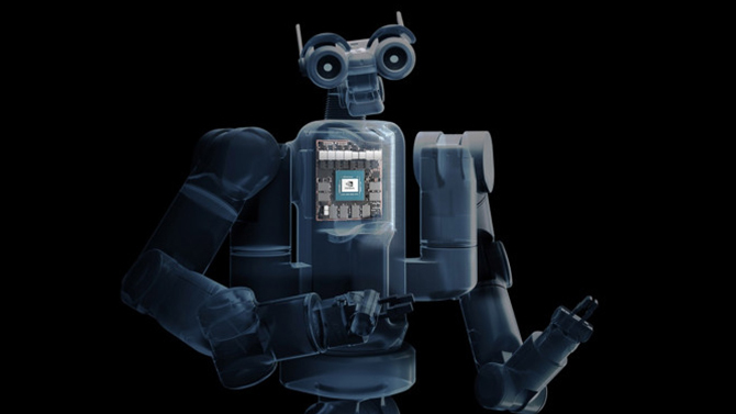Во время мероприятия Computex в Тайване генеральный директор Nvidia продемонстрировал нового робота - Исаака, который был запрограммирован на искусственный интеллект, чтобы помочь человеку в самых сложных работах